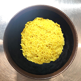 Riz basmati au curcuma